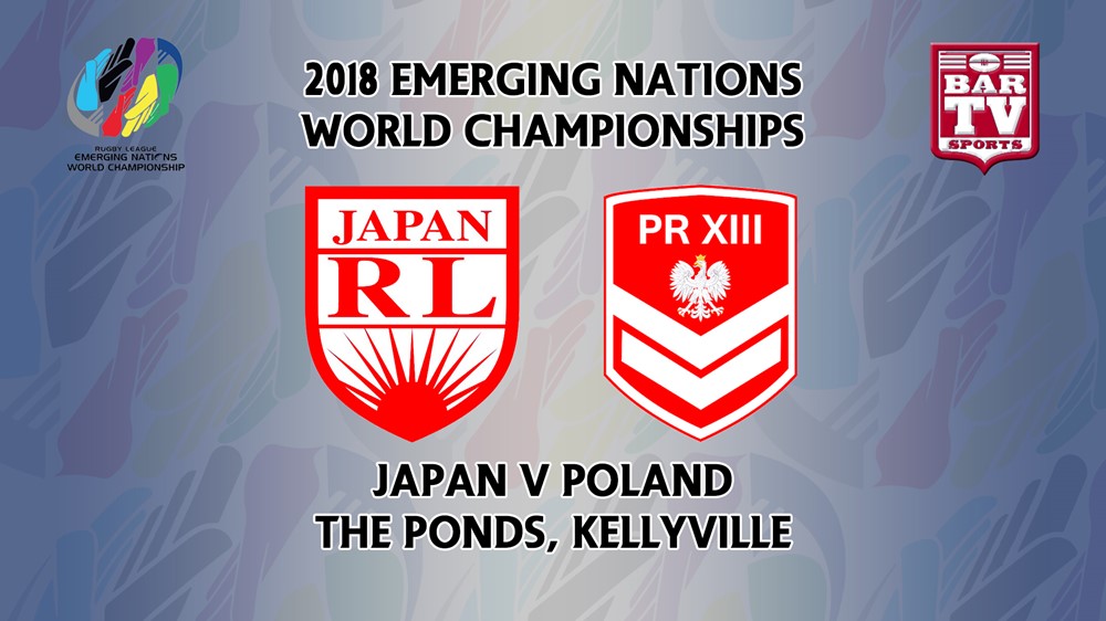 MINI GAME: Emerging Nations World Championships Pool C - Japan v Poland Slate Image