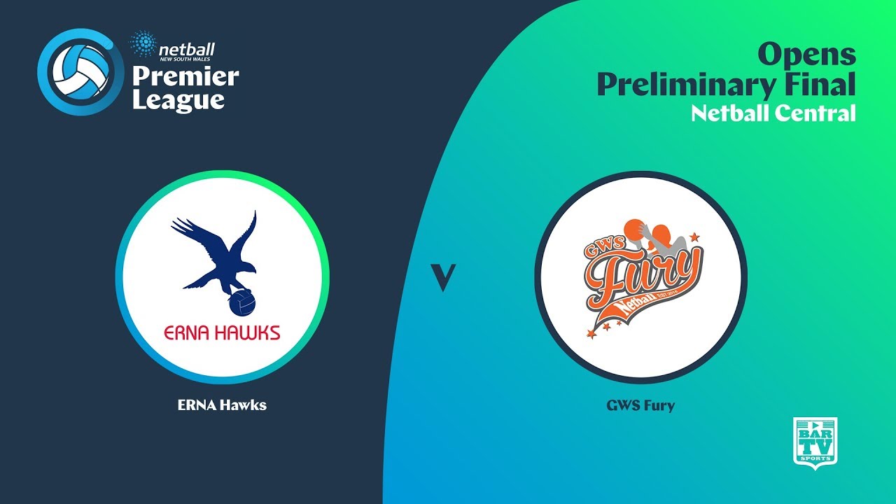 NSW Prem League Preliminary Final - Opens - Erna Hawks v GWS Fury Slate Image