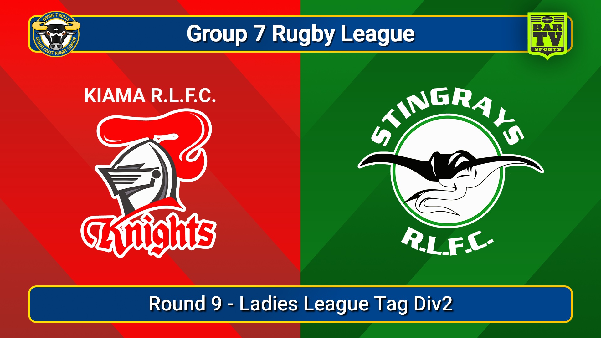 250615-video-South Coast Round 9 - Ladies League Tag Div2 - Kiama Knights v Stingrays of Shellharbour Minigame Slate Image
