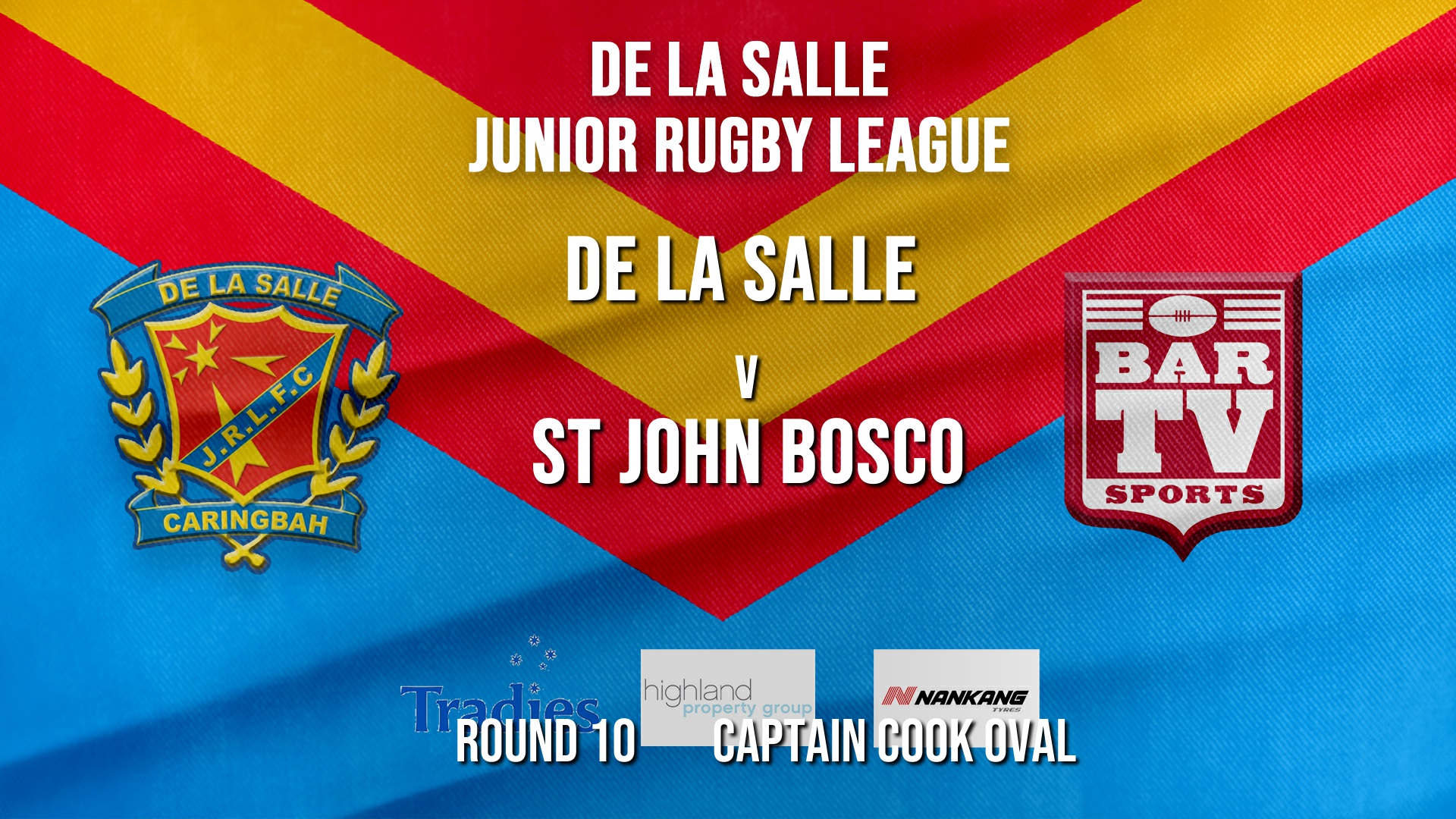 De La Salle Round 10 - Blue Tag U/12s - De La Salle v St John Bosco Slate Image
