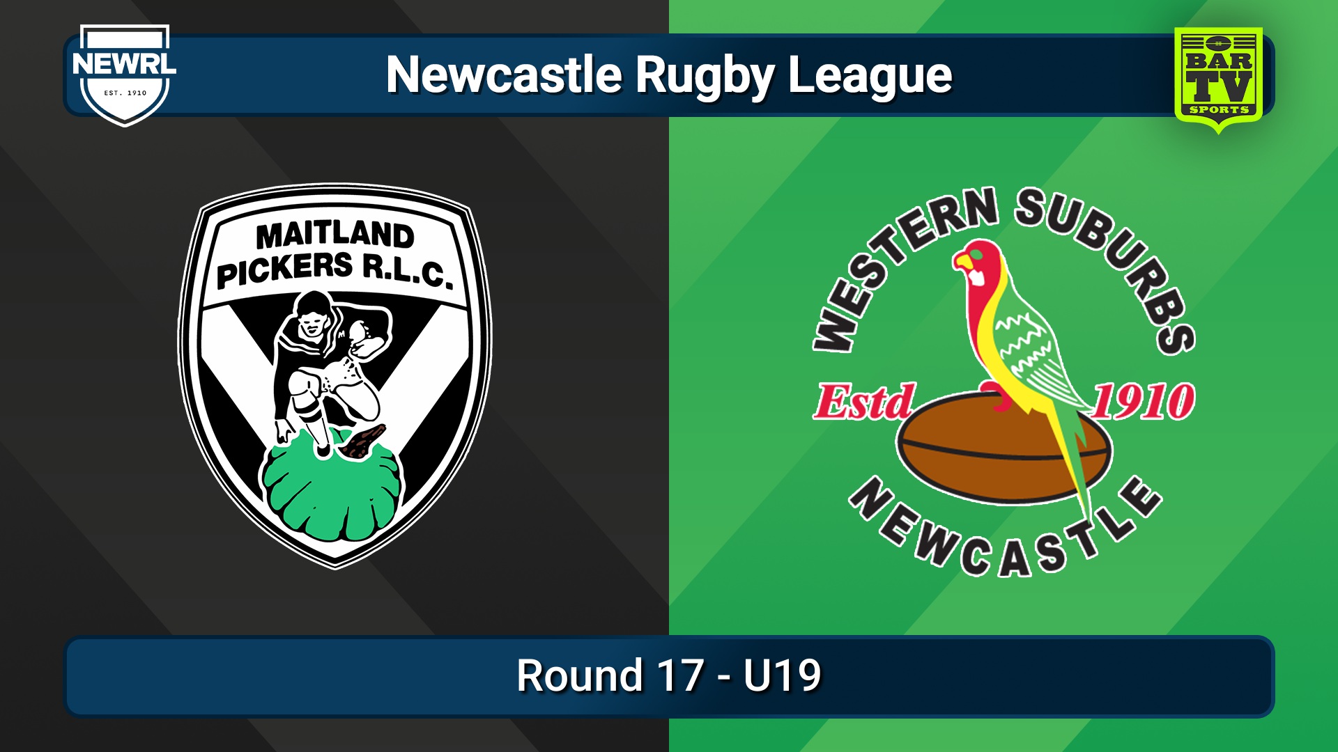 250816-video-Newcastle RL Round 17 - U19 - Maitland Pickers v Western Suburbs Rosellas Slate Image