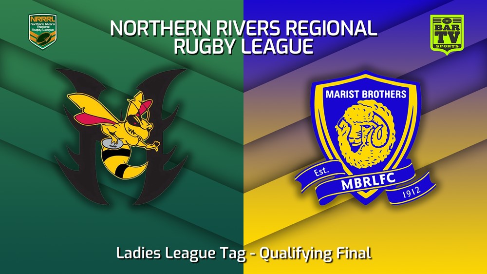 230827-Northern Rivers Qualifying Final - Ladies League Tag - Cudgen Hornets v Lismore Marist Brothers Slate Image