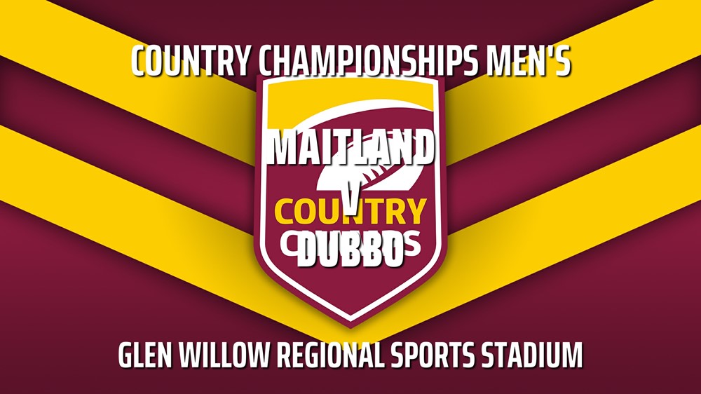 231014-Country Championships Men's  - Maitland Redbacks touch v Dubbo Touch Football Slate Image