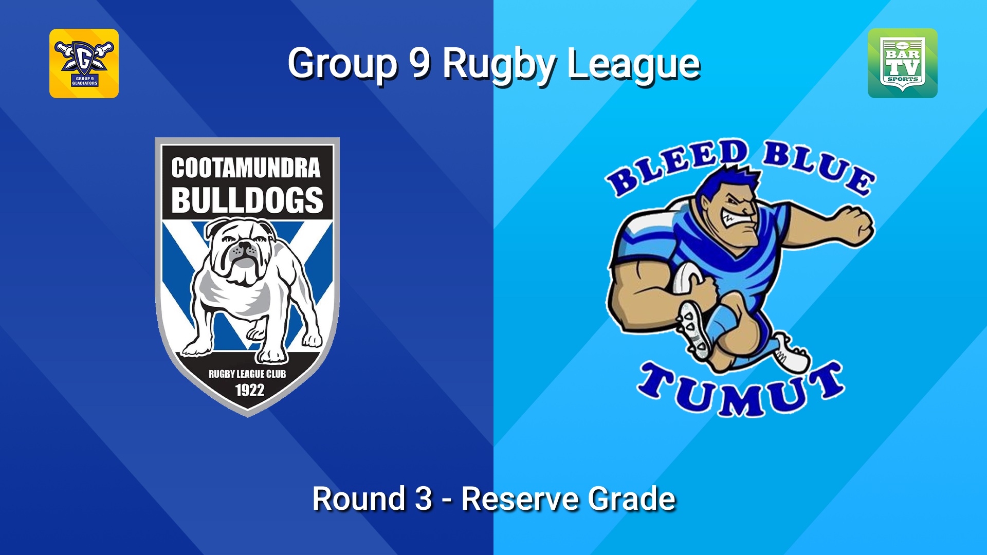 260509-video-Group 9 RL Round 3 - Reserve Grade - Cootamundra Bulldogs v Tumut Blues Slate Image