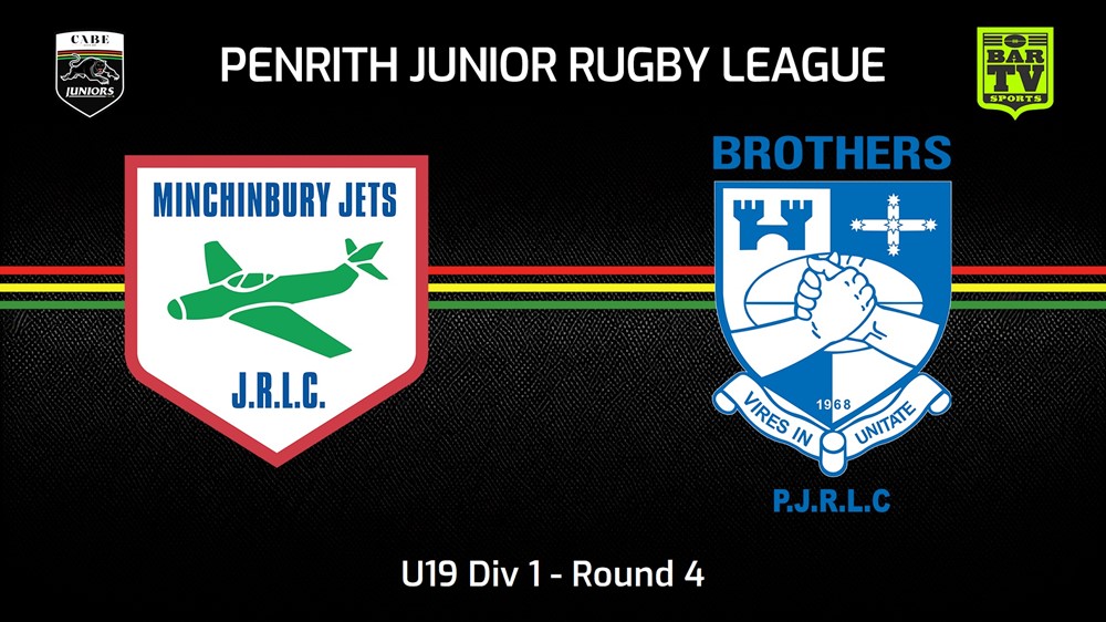 240505-video-Penrith & District Junior Rugby League Round 4 - U19 Div 1 - Minchinbury v Brothers Slate Image