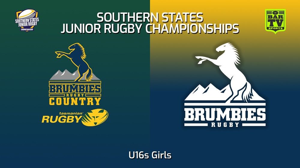 230713-Southern States Junior Rugby Championships U16s Girls - Southern Cross Barbarians v Brumbies Country Minigame Slate Image