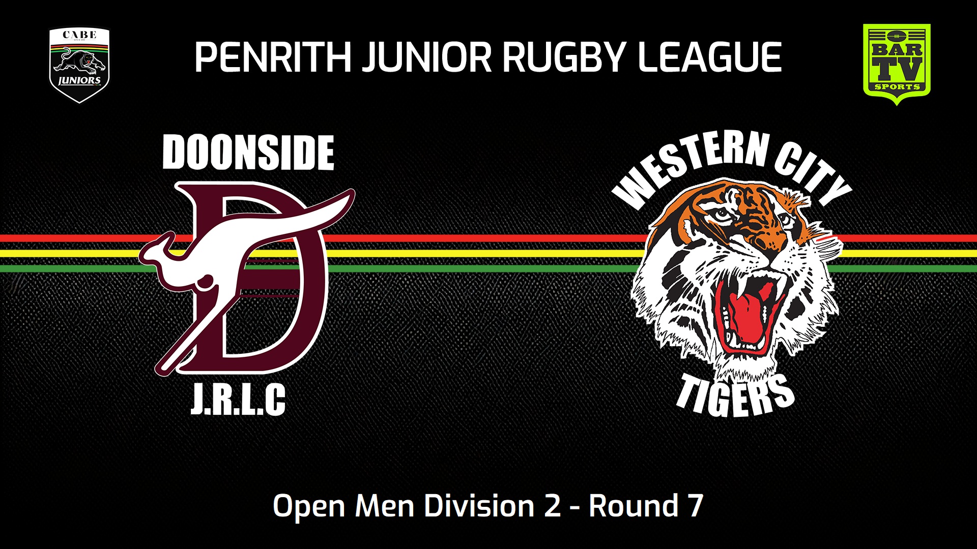 240525-video-Penrith & District Junior Rugby League Round 7 - Open Men Division 2 - Doonside v Western City Tigers Slate Image