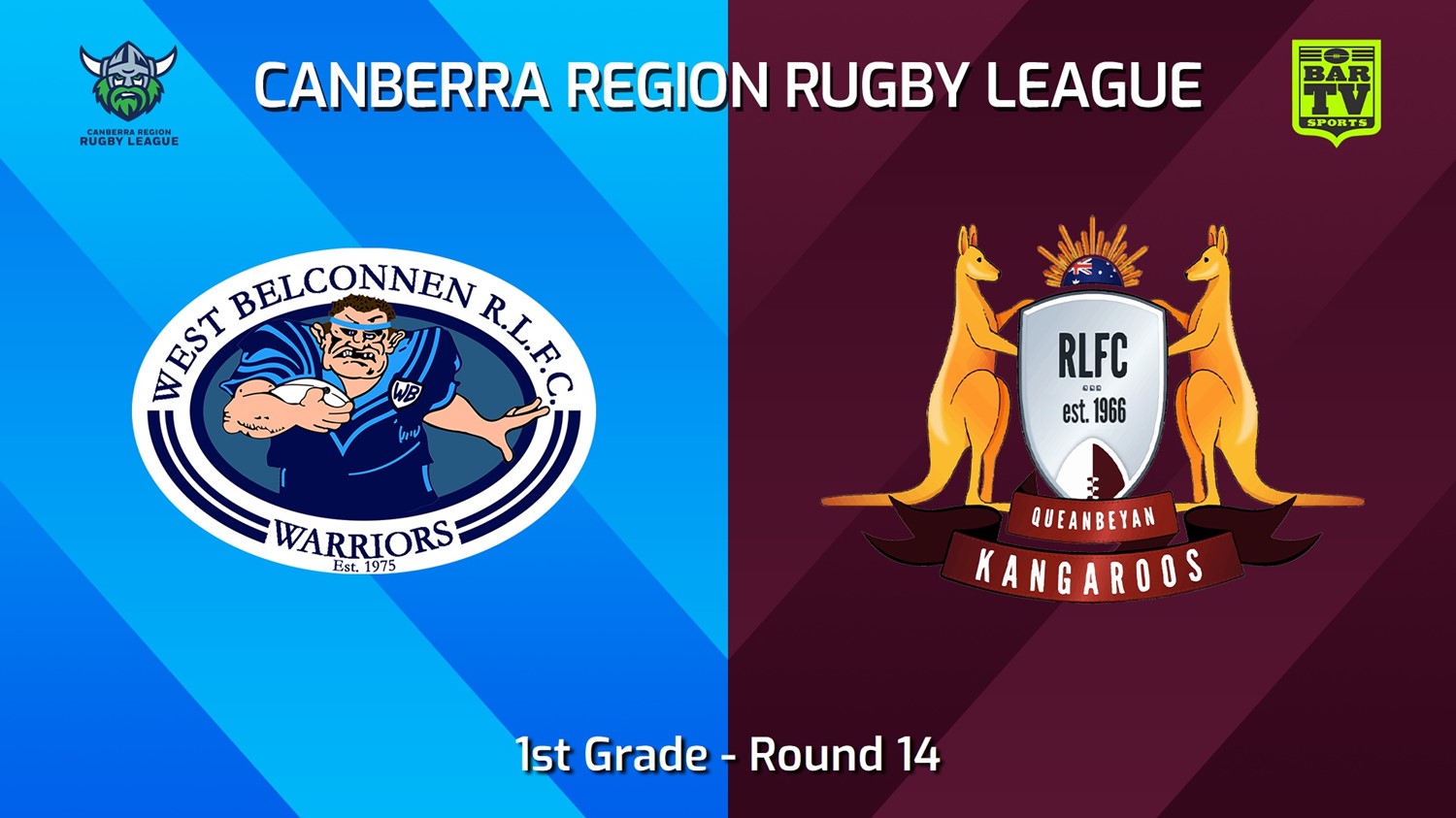 240714-video-Canberra Round 14 - 1st Grade - West Belconnen Warriors v Queanbeyan Kangaroos Slate Image