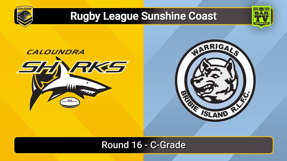 250802-video-Sunshine Coast RL Round 16 - C-Grade - Caloundra Sharks v Bribie Island Warrigals Slate Image
