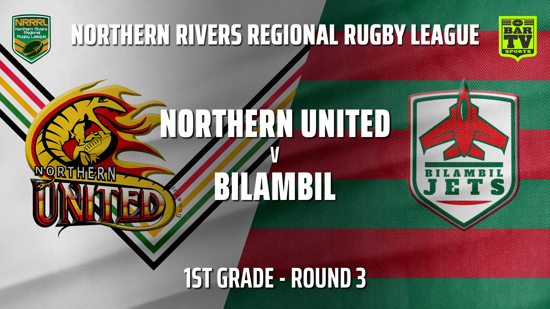 210516-NRRRL Round 3 - 1st Grade - Northern United v Bilambil Jets Slate Image
