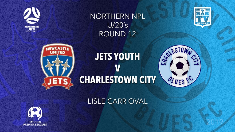 NPL Youth - Northern NSW Round 12 - Newcastle Jets FC U20 v Charlestown City Blues FC U20 Slate Image