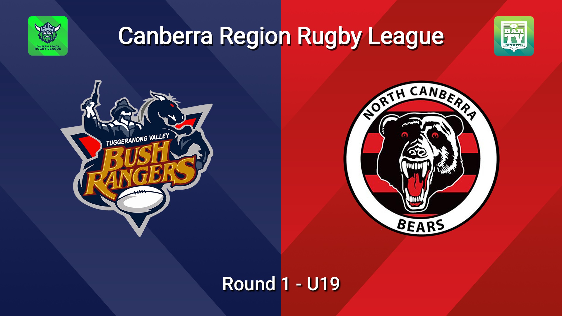 260411-video-Canberra Round 1 - U19 - Tuggeranong Bushrangers v North Canberra Bears Slate Image