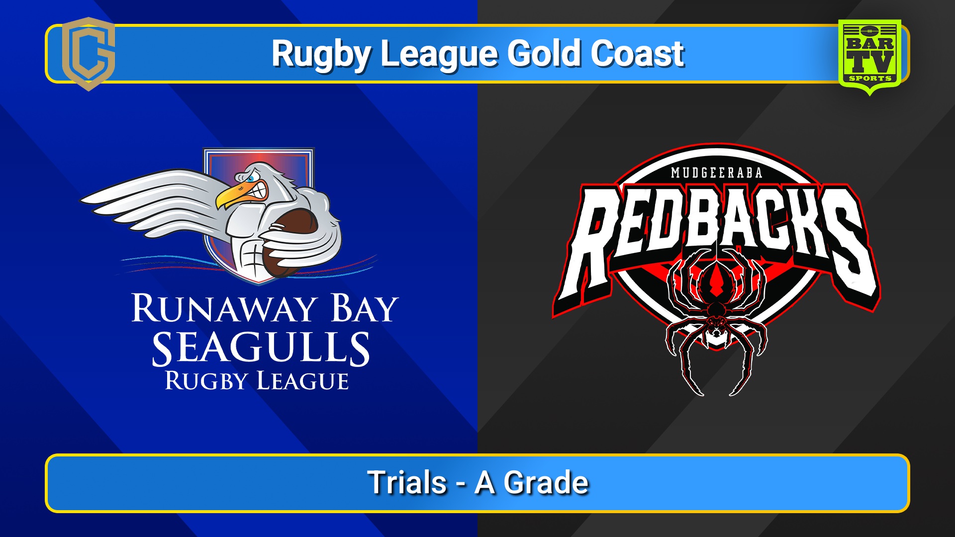 260214-video-Gold Coast Trials - A Grade - Runaway Bay Seagulls v Mudgeeraba Redbacks Slate Image