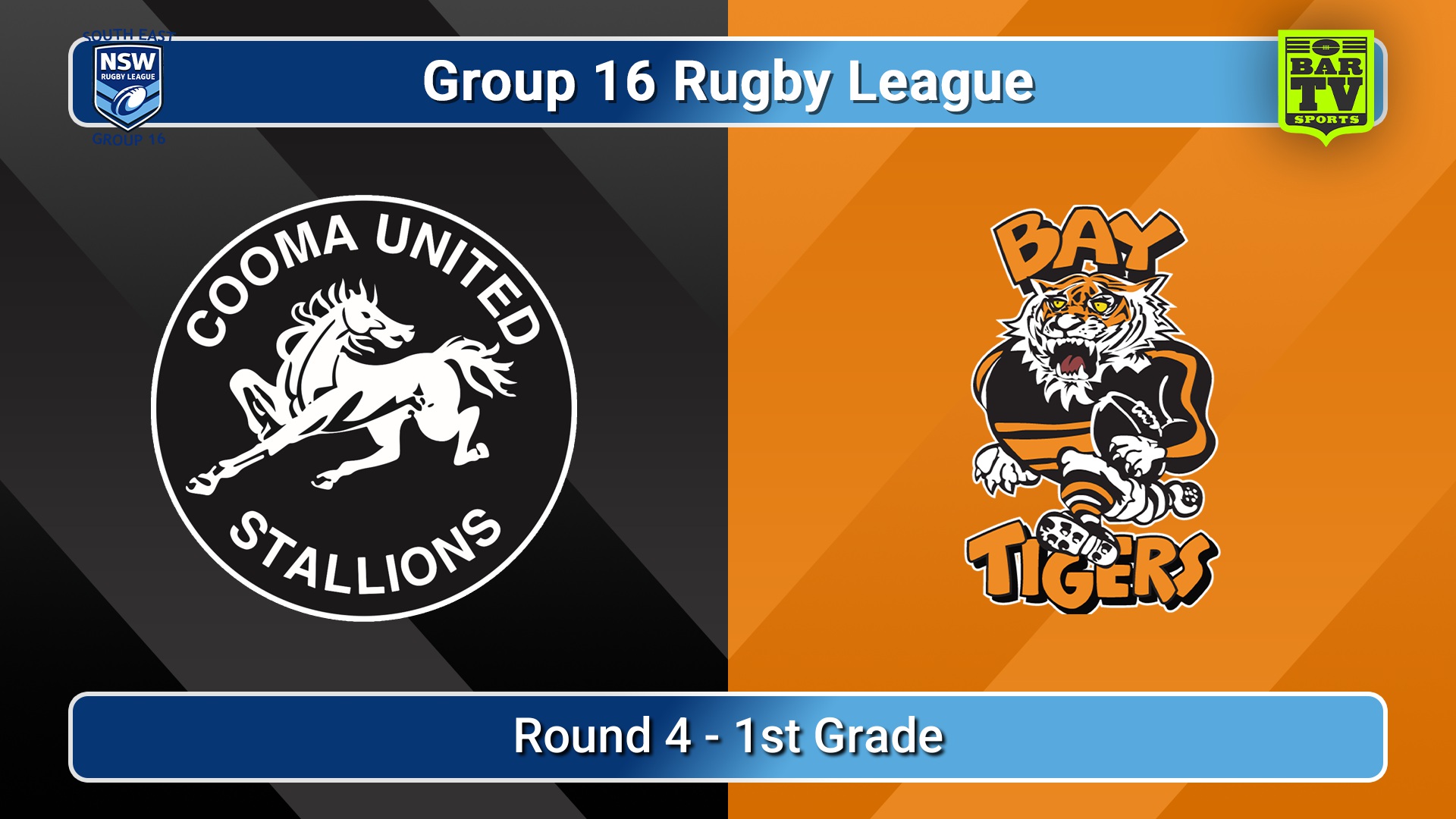 260517-video-Group 16 Rugby League  Round 4 - 1st Grade - Cooma Stallions v Bateman's Bay Tigers Slate Image
