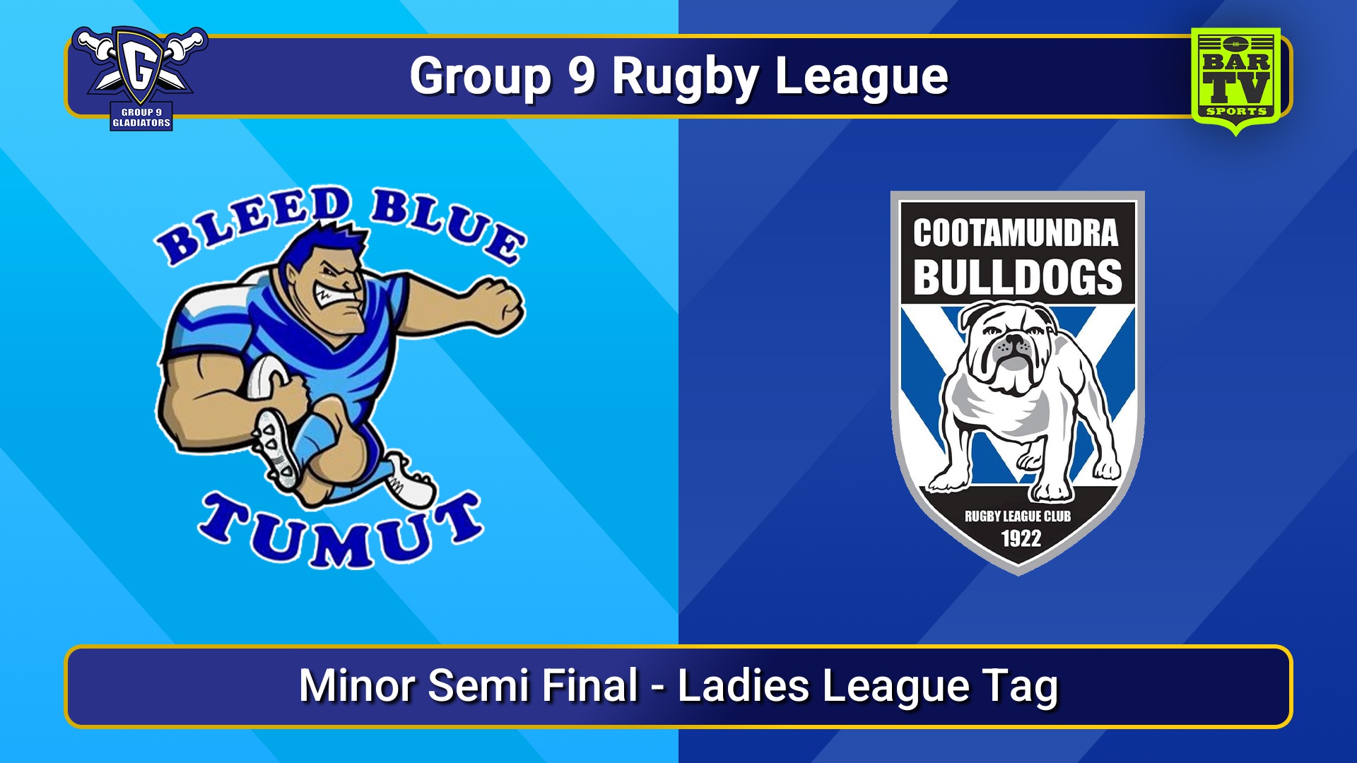 250906-video-Group 9 RL Minor Semi Final - Ladies League Tag - Tumut Blues v Cootamundra Bulldogs Slate Image
