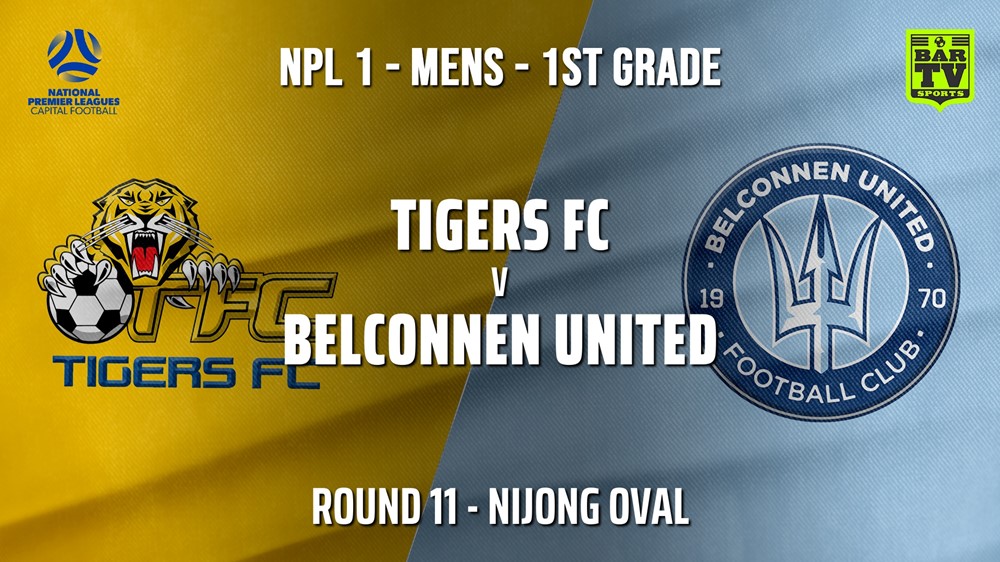 210627-Capital NPL Round 11 - Tigers FC v Belconnen United Minigame Slate Image