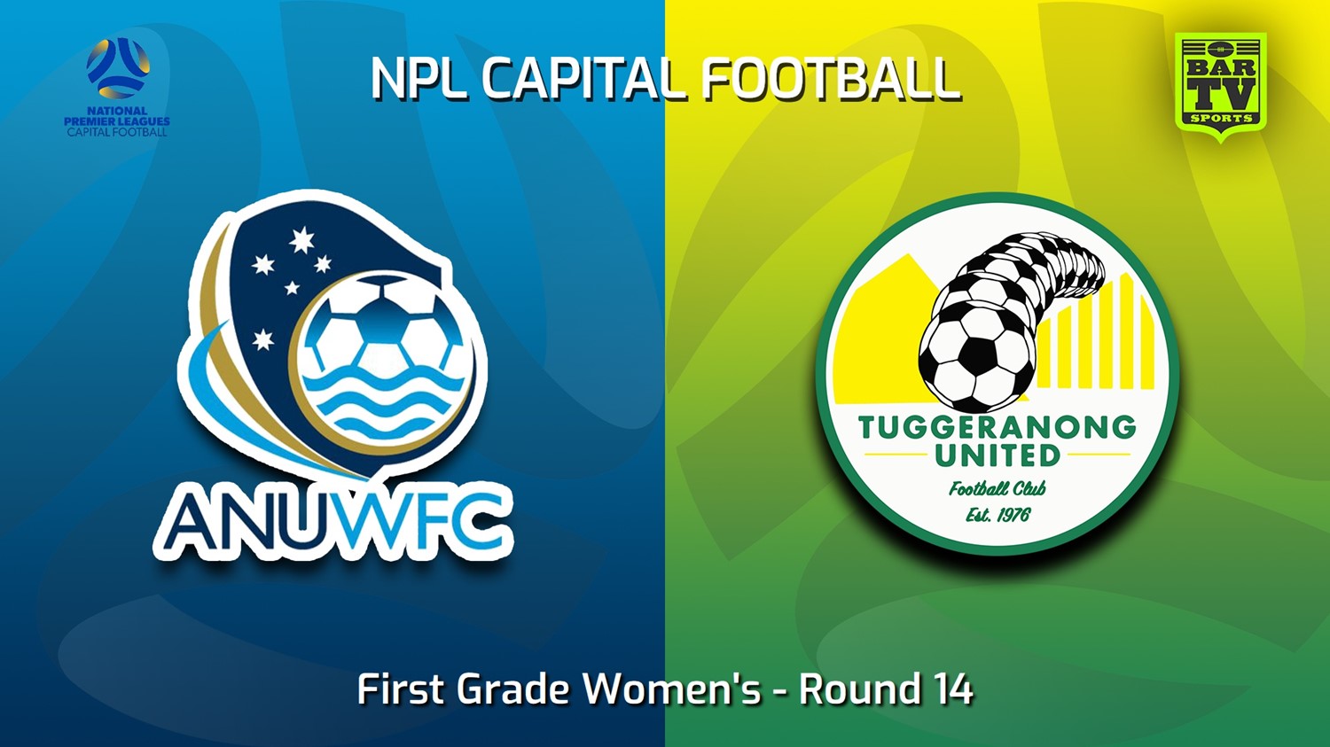 230713-Capital Womens Round 14 - ANU WFC (women) v Tuggeranong United FC (women) Minigame Slate Image