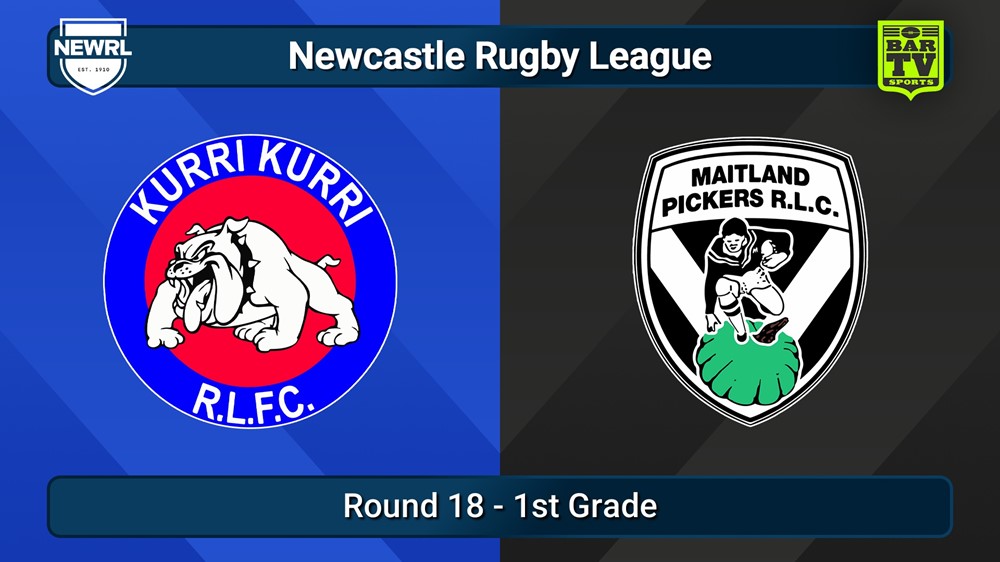 250823-video-Newcastle RL Round 18 - 1st Grade - Kurri Kurri Bulldogs v Maitland Pickers Slate Image