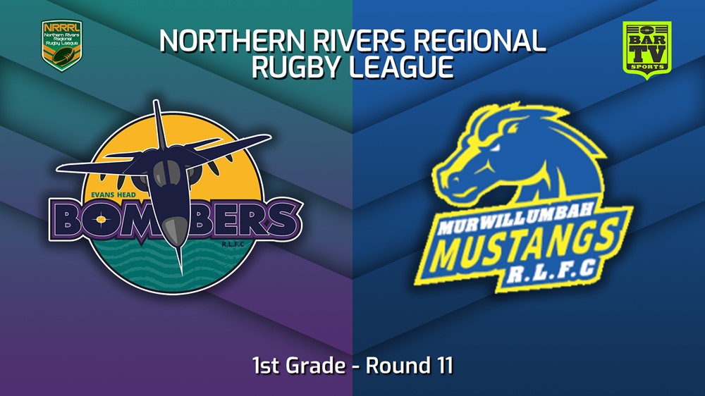 220709-Northern Rivers Round 11 - 1st Grade - Evans Head Bombers v Murwillumbah Mustangs Slate Image