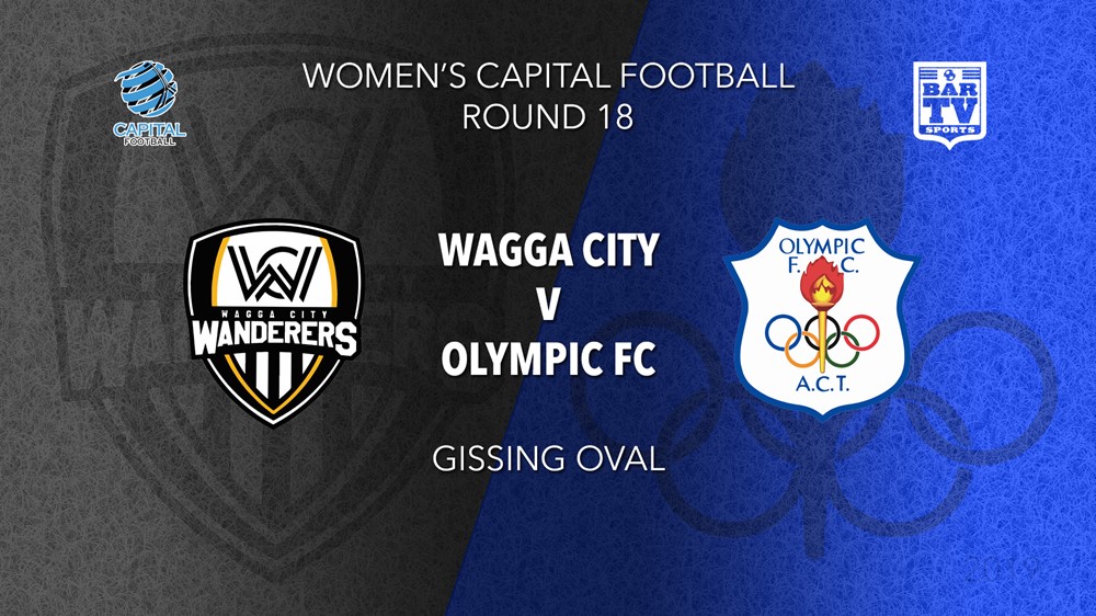 NPL Women - Capital Territory Round 18 - Wagga City Wanderers FC (women) v Canberra Olympic FC (women) Slate Image