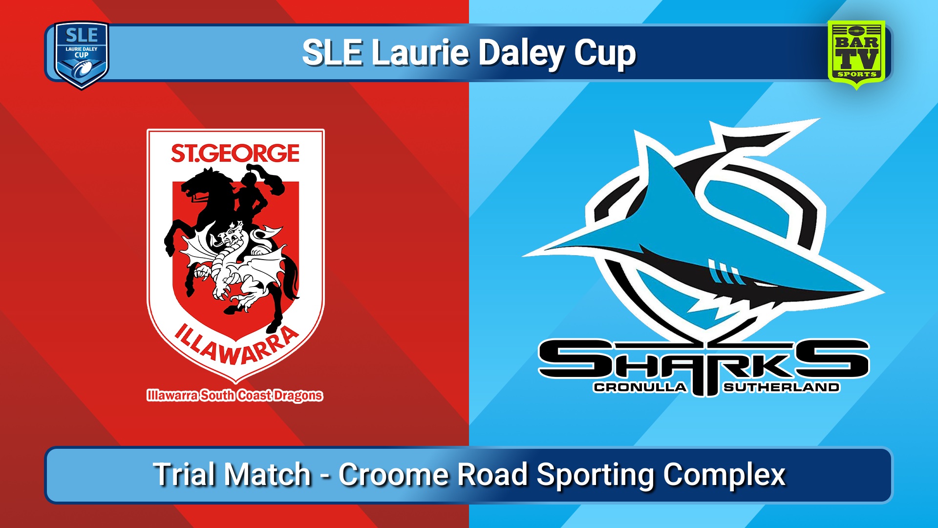 251214-video-SLE Laurie Daley Cup Trial Match - Illawarra South Coast Dragons v Cronulla-Sutherland Sharks Minigame Slate Image
