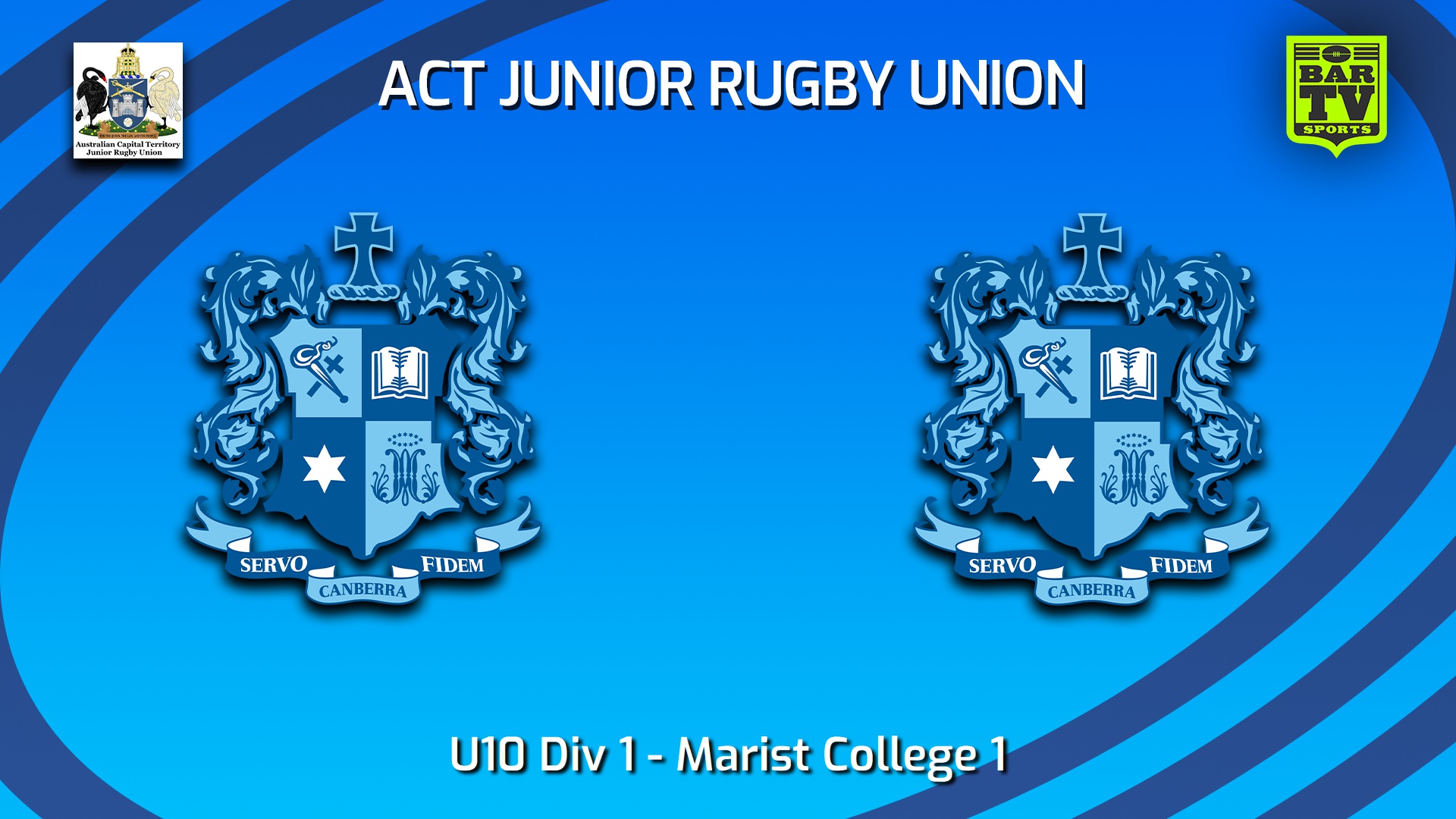 250906-video-ACT Junior Rugby Union Semi-Final - U10 Div 1 - Marist College Canberra v Marist College Canberra Slate Image