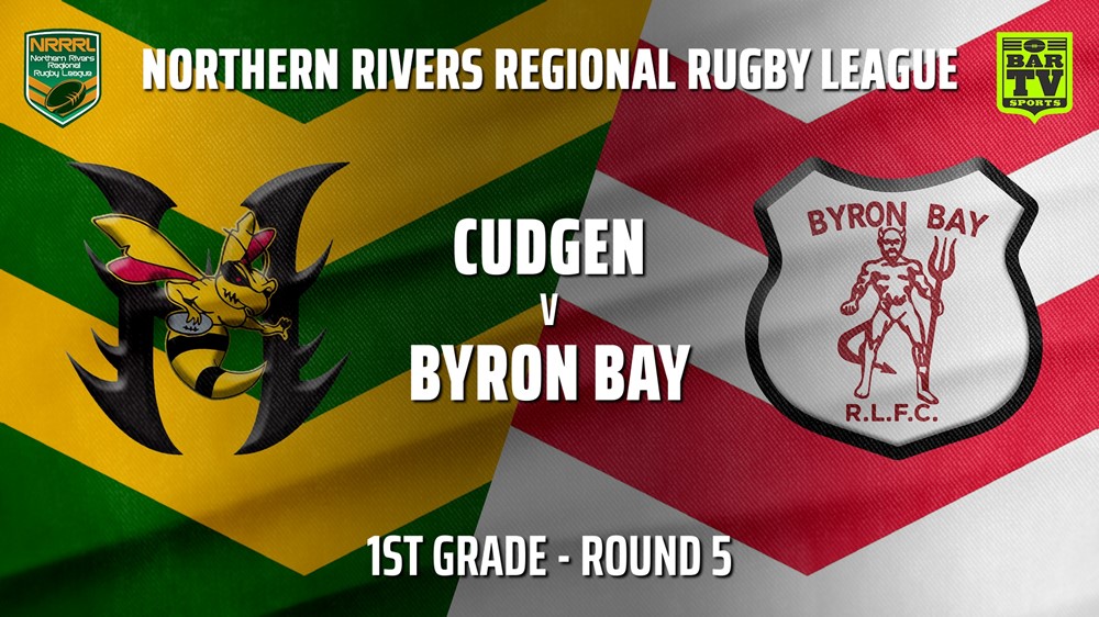 210530-NRRRL Round 5 - 1st Grade - Cudgen Hornets v Byron Bay Red Devils Slate Image