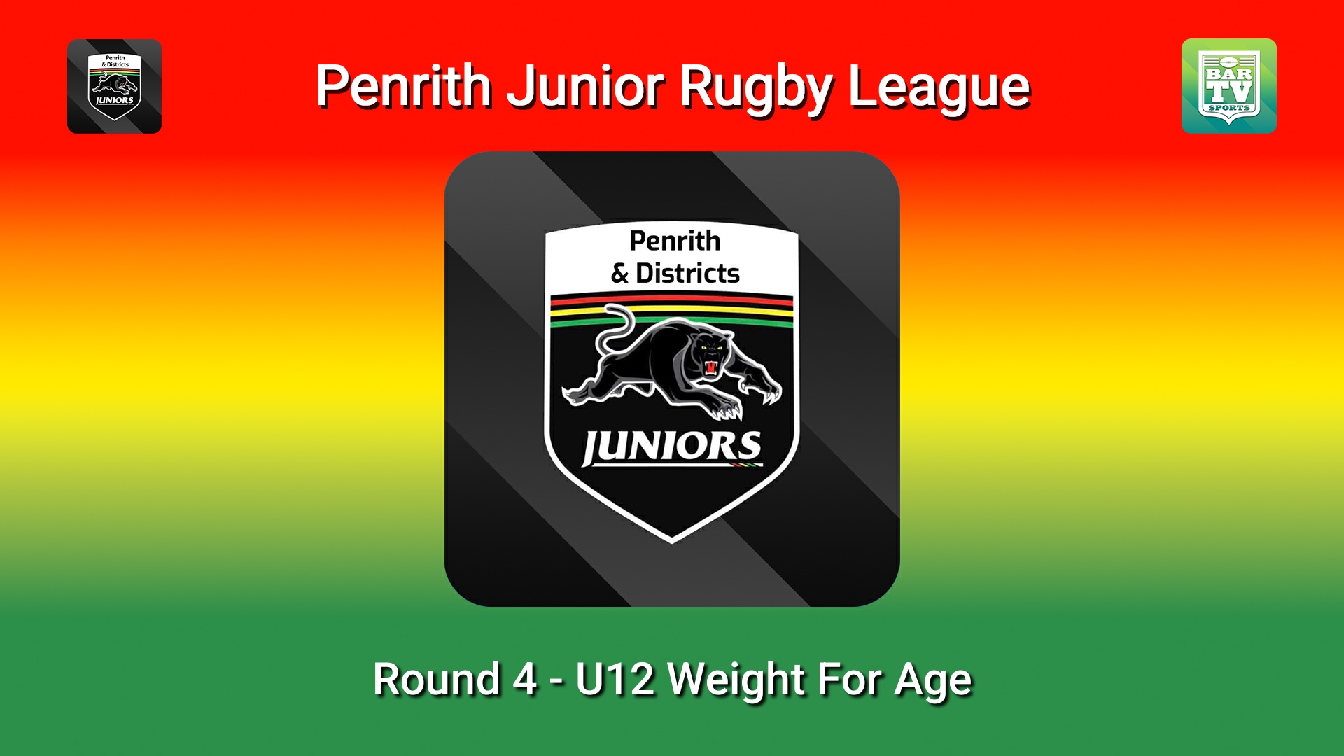 260628-video-Penrith & District Junior Rugby League Round 4 - U12 Weight For Age - Penrith Red v Penrith Yellow Slate Image