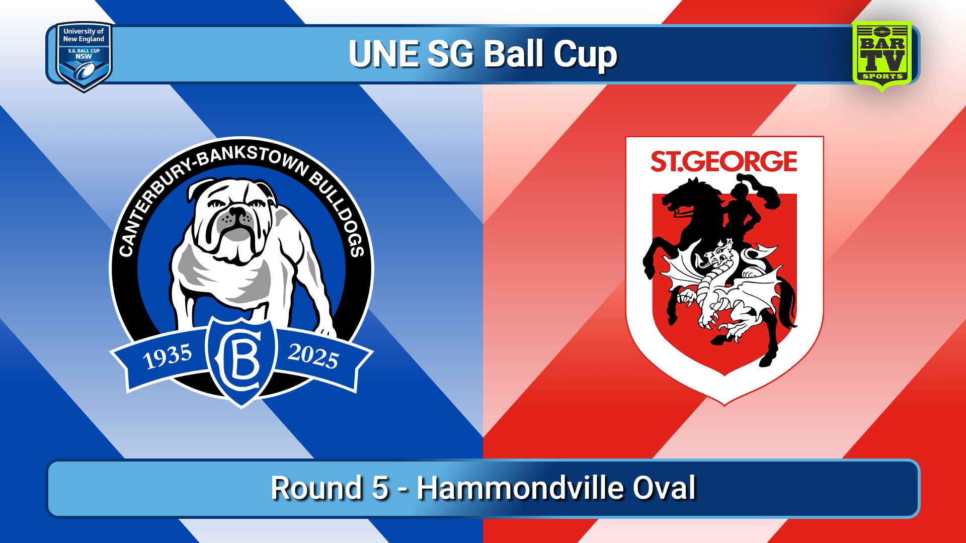 250301-video-UNE SG Ball Cup Round 5 - Canterbury-Bankstown Bulldogs v St George Dragons Slate Image