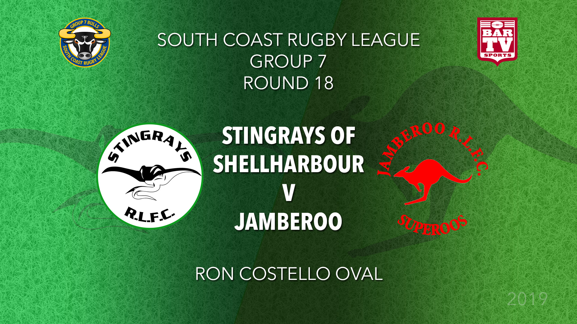 VIDEO Group 7 South Coast Rugby League Round 18 1st Grade Stingrays of Shellharbour v Jamberoo VIDEO Group 7 South Coast Rugby League Round 18 1st Grade Stingrays of Shellharbour v Jamberoo