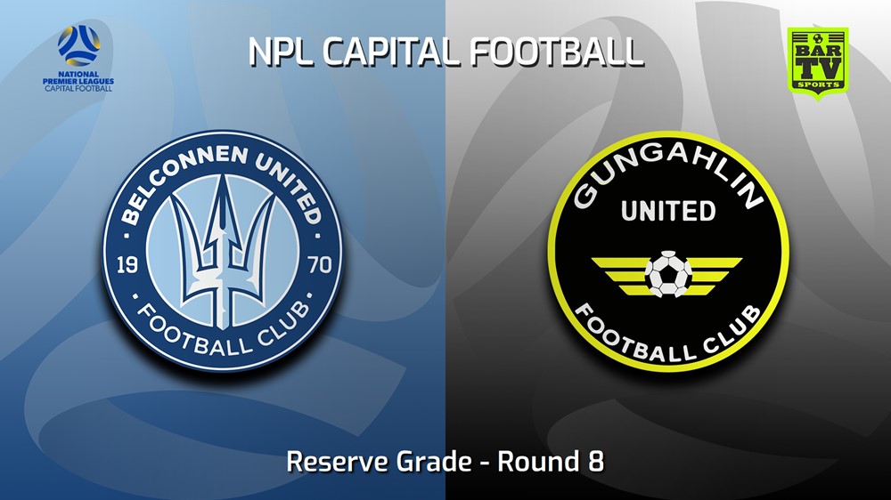 230527-NPL Women - Reserve Grade - Capital Football Round 8 - Belconnen United (women) v Gungahlin United FC (women) Slate Image