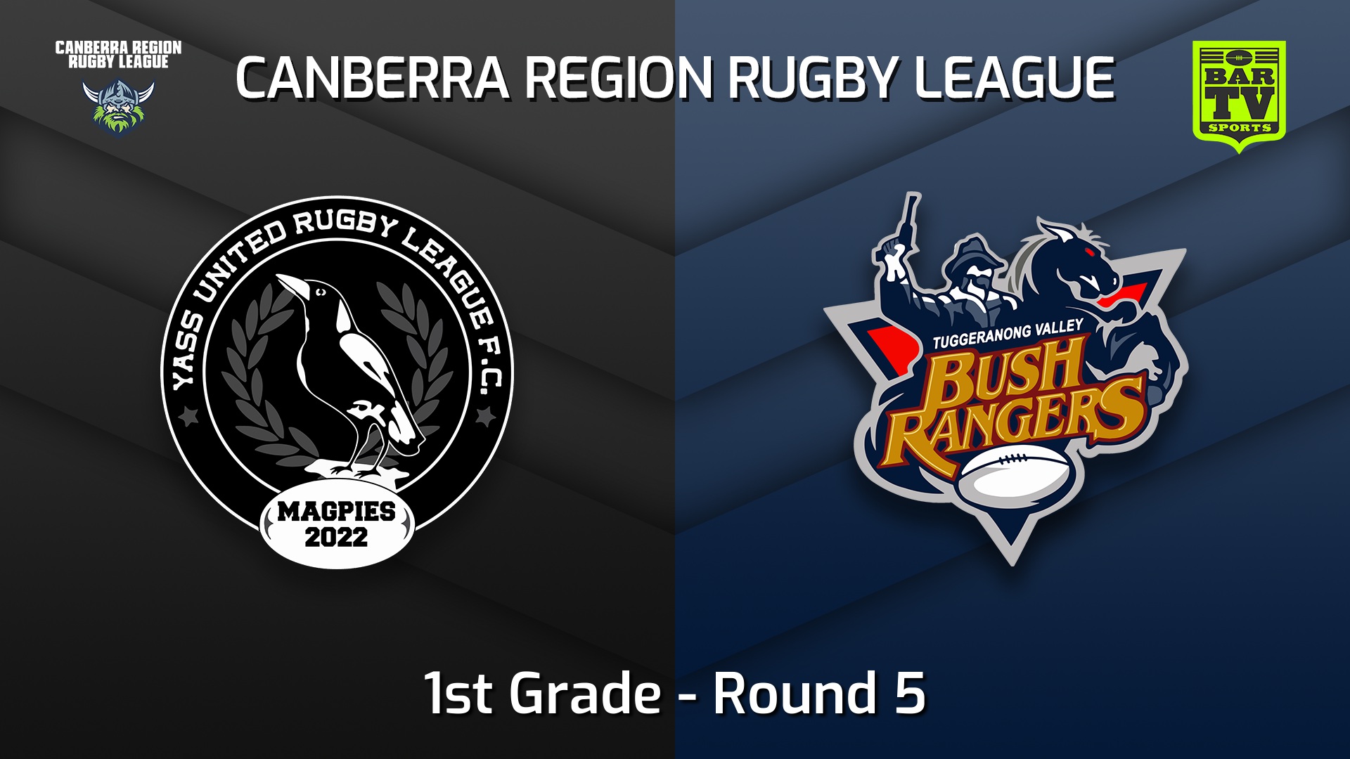 220507-Canberra Round 5 - 1st Grade - Yass Magpies v Tuggeranong Bushrangers Slate Image