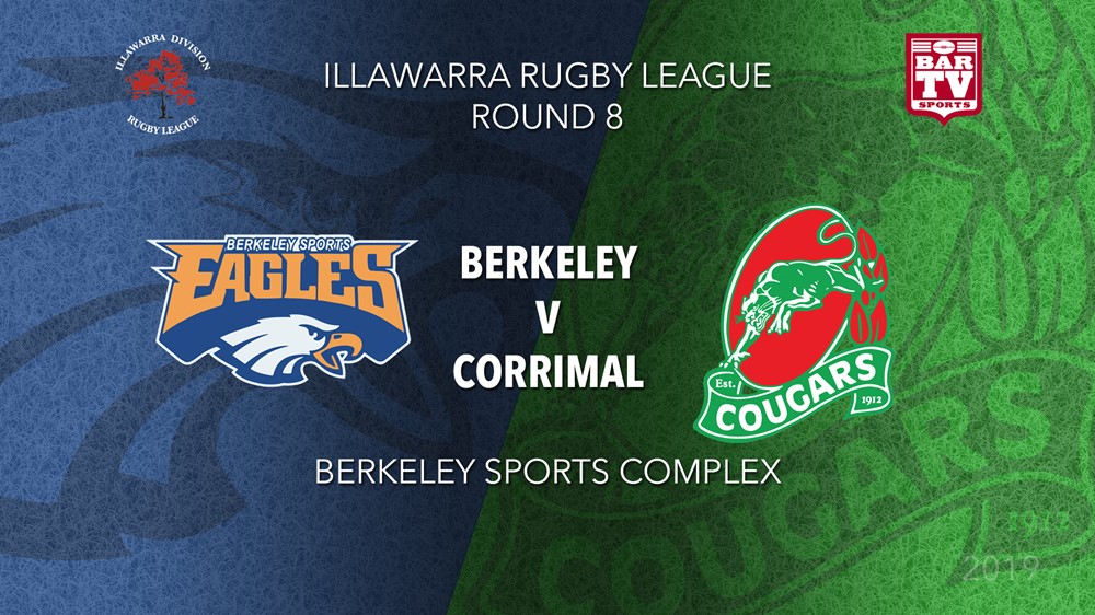 IRL 1st Grade - Berkeley Eagles v Corrimal Cougars RLFC Slate Image