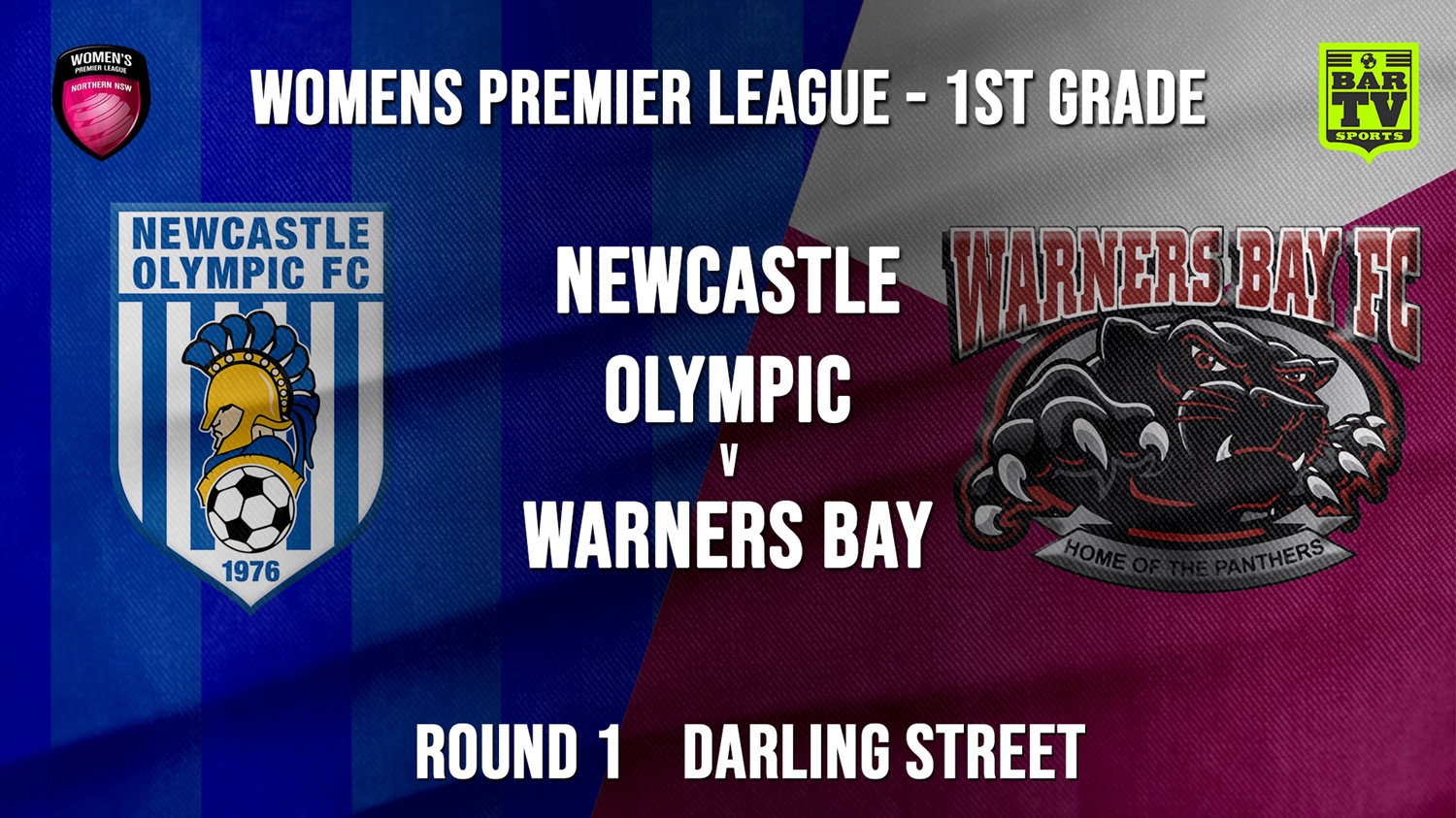 Herald Women’s Premier League Round 1 - 1st Grade - Newcastle Olympic FC v Warners Bay FC Minigame Slate Image