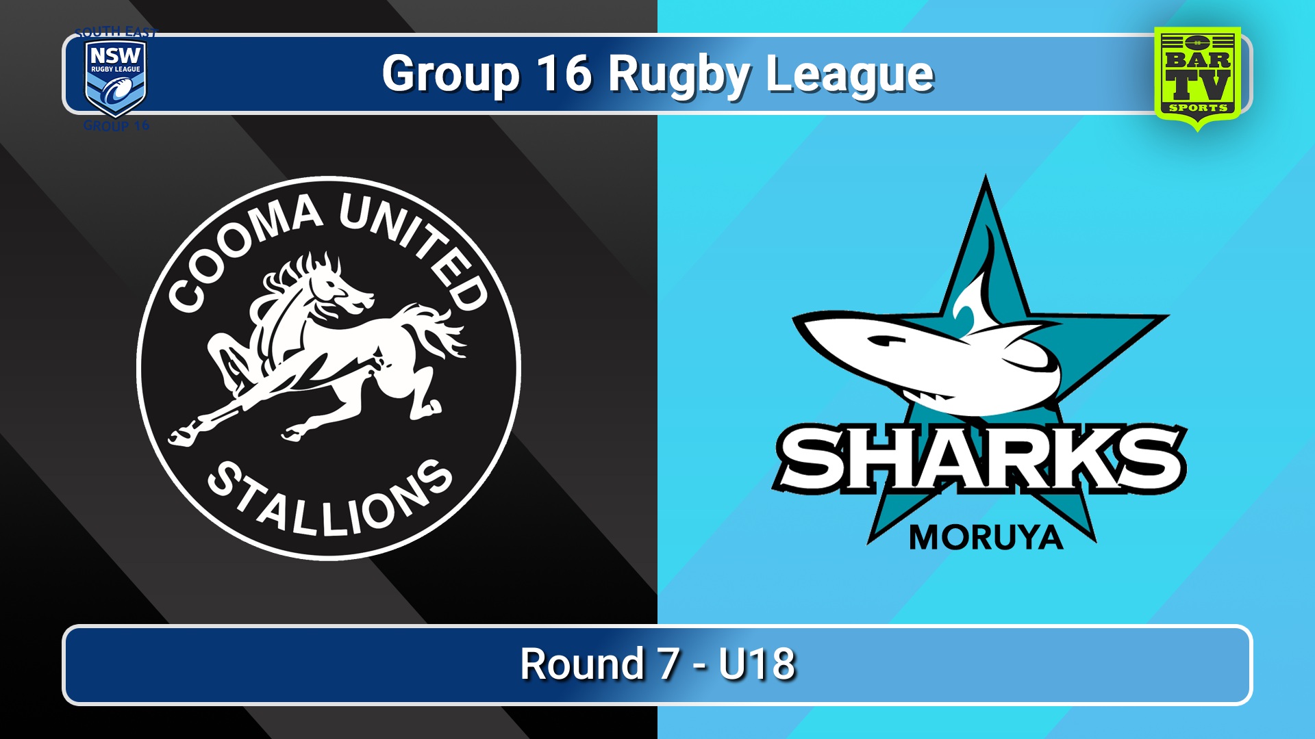 260613-video-Group 16 Rugby League  Round 7 - U18 - Cooma Stallions v Moruya Sharks Slate Image