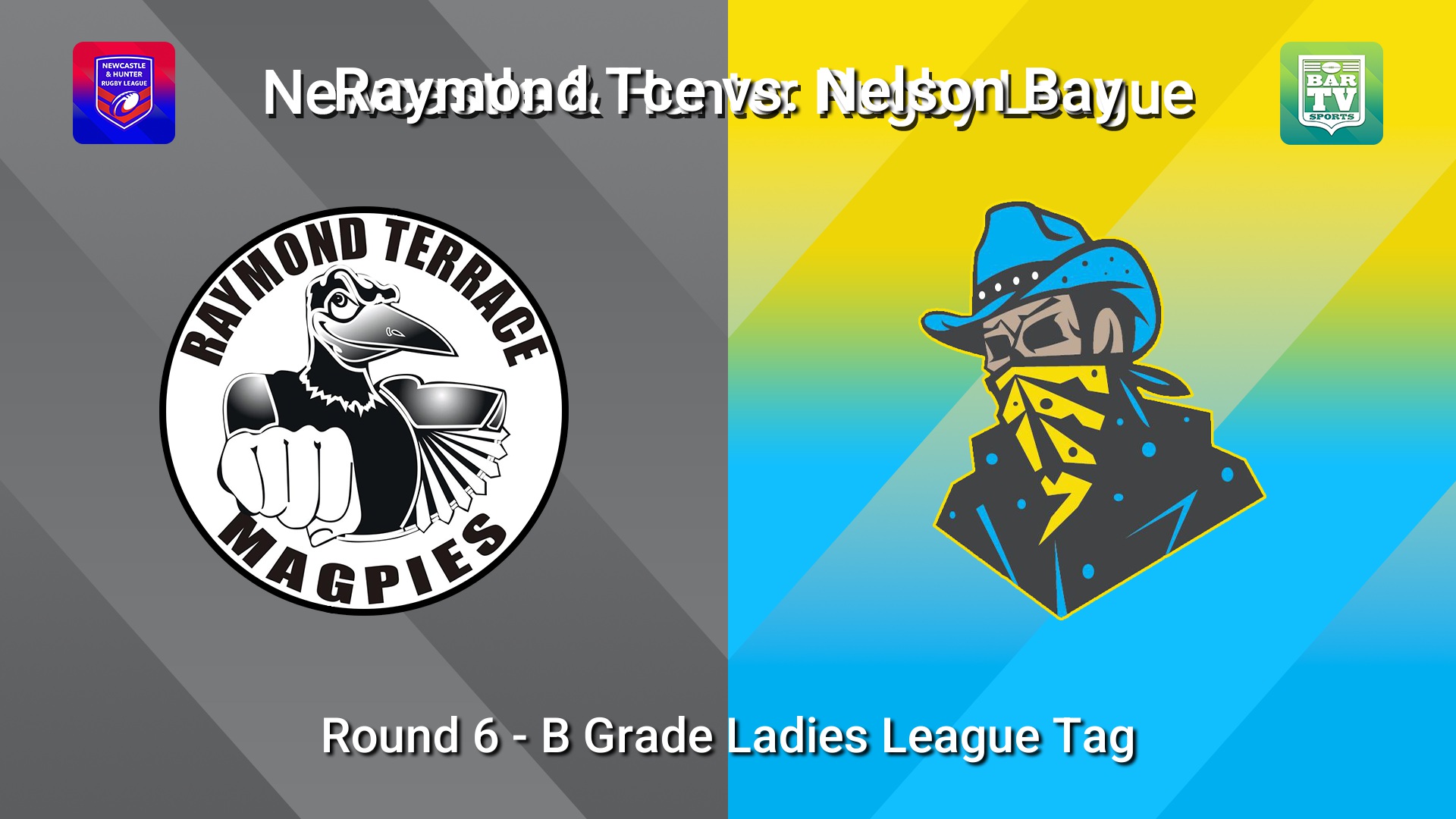 260530-video-NHRL Round 6 - B Grade Ladies League Tag - Raymond Terrace Magpies v Nelson Bay Bandits Slate Image
