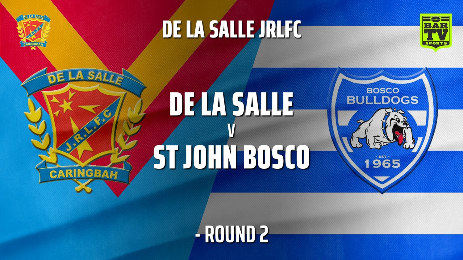 210509-De La Salle - Blues Tag Under 10 Silver Round 2 - De La Salle v St John Bosco Bulldogs (1) Slate Image