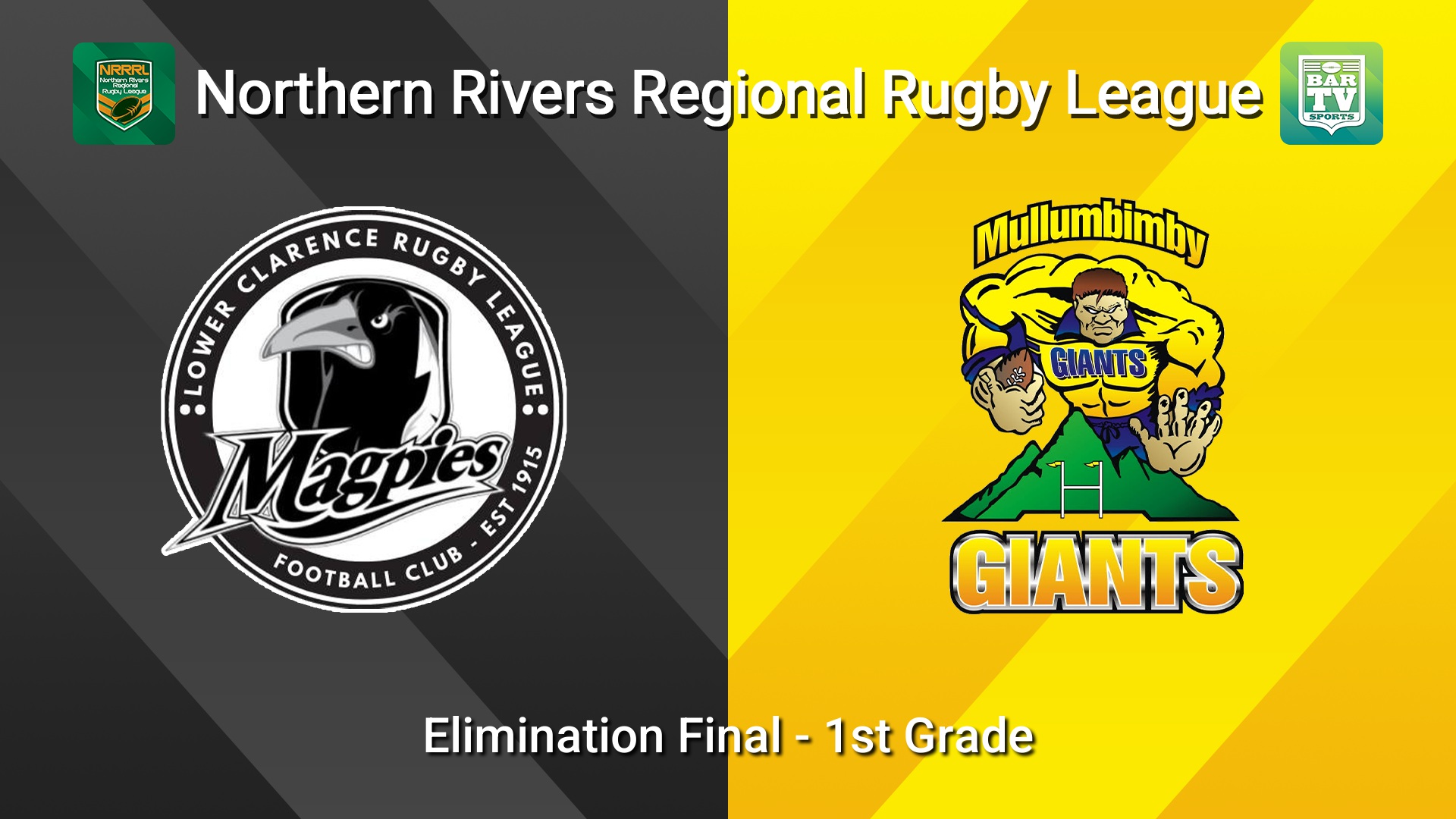260822-video-Northern Rivers Elimination Final - 1st Grade - Lower Clarence Magpies v Mullumbimby Giants Slate Image