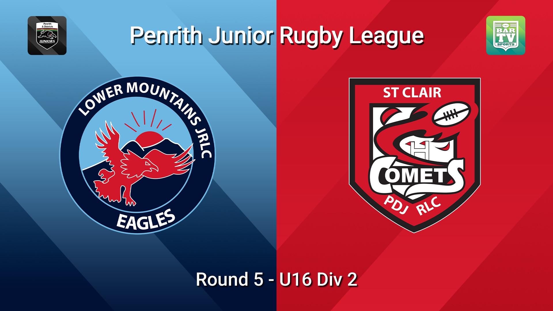 260523-video-Penrith & District Junior Rugby League Round 5 - U16 Div 2 - Lower Mountains v St Clair Slate Image