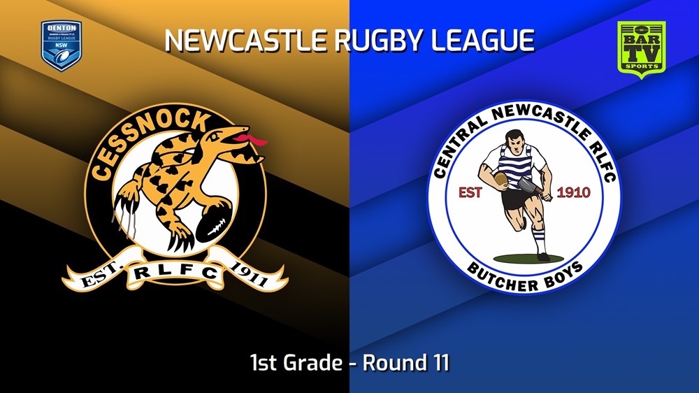 230610-Newcastle RL Round 11 - 1st Grade - Cessnock Goannas v Central Newcastle Butcher Boys Slate Image