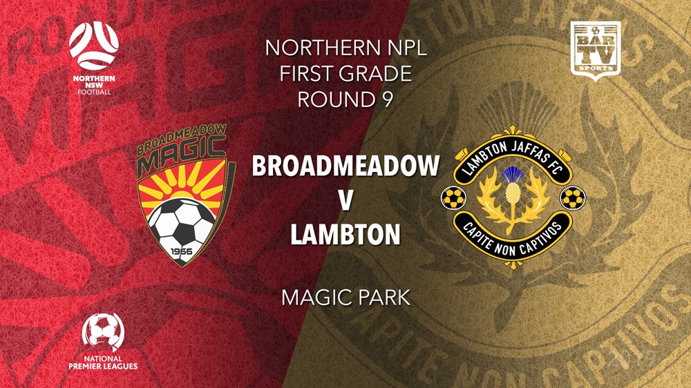 NPL - NNSW Round 9 - Broadmeadow Magic FC v Lambton Jaffas FC Slate Image