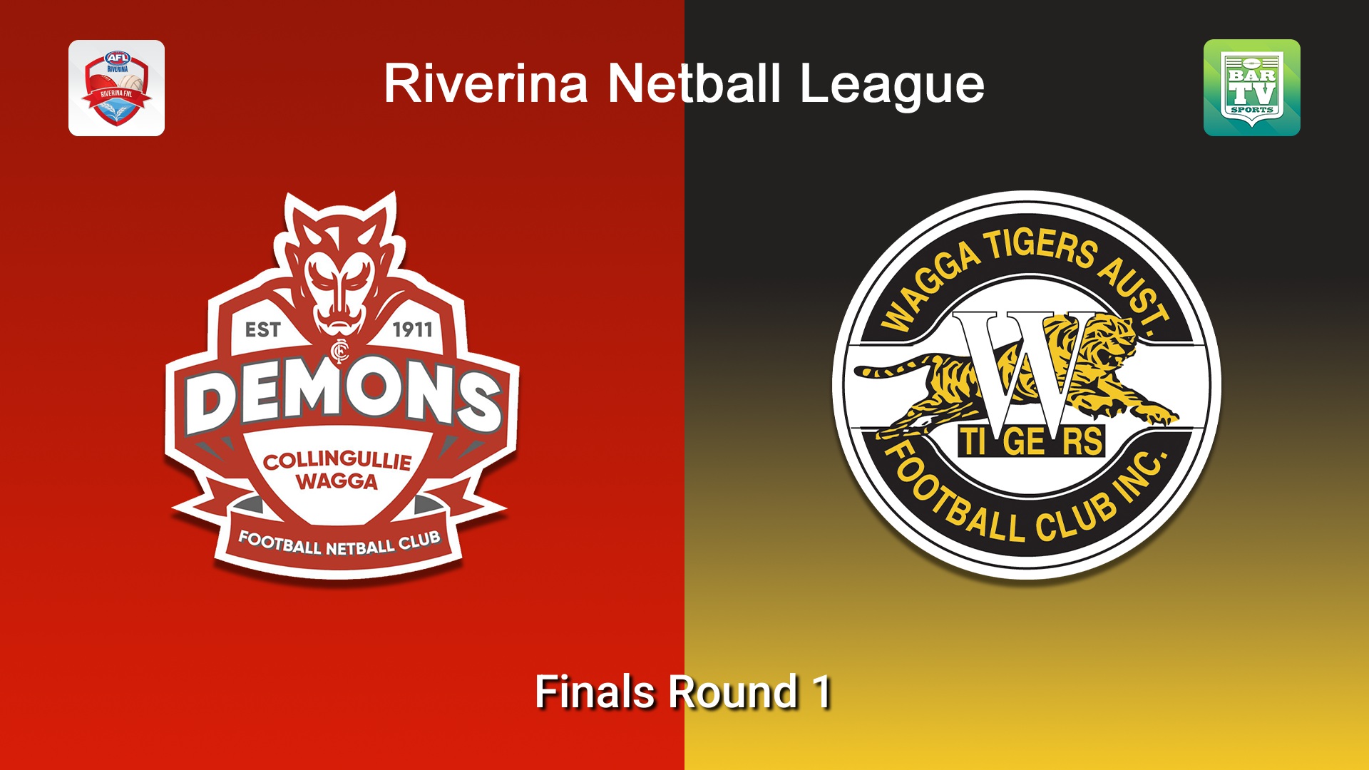 260822-video-Riverina Netball League Finals Round 1 - A Grade - Collingullie Wagga Demons v Wagga Tigers Slate Image
