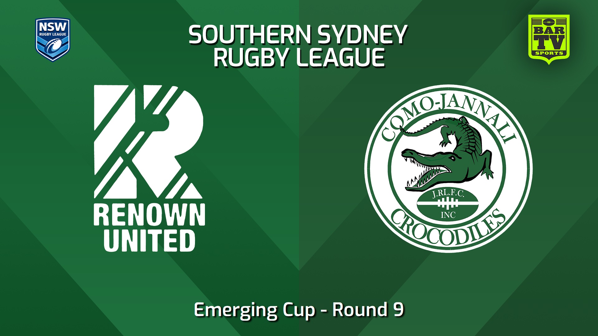 240817-video-S. Sydney Open Round 9 - Emerging Cup - Renown United v Como Jannali Crocodiles Slate Image