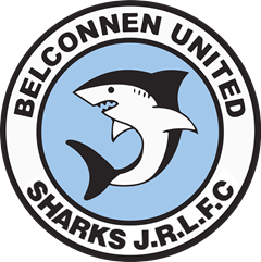 Belconnen United Sharks Juniors Logo