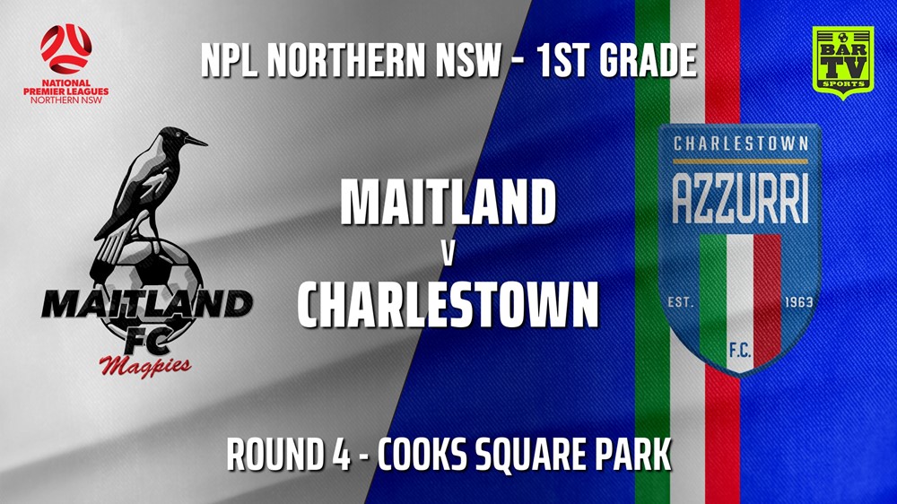 NPL - NNSW Round 4 - Maitland FC v Charlestown Azzurri Slate Image