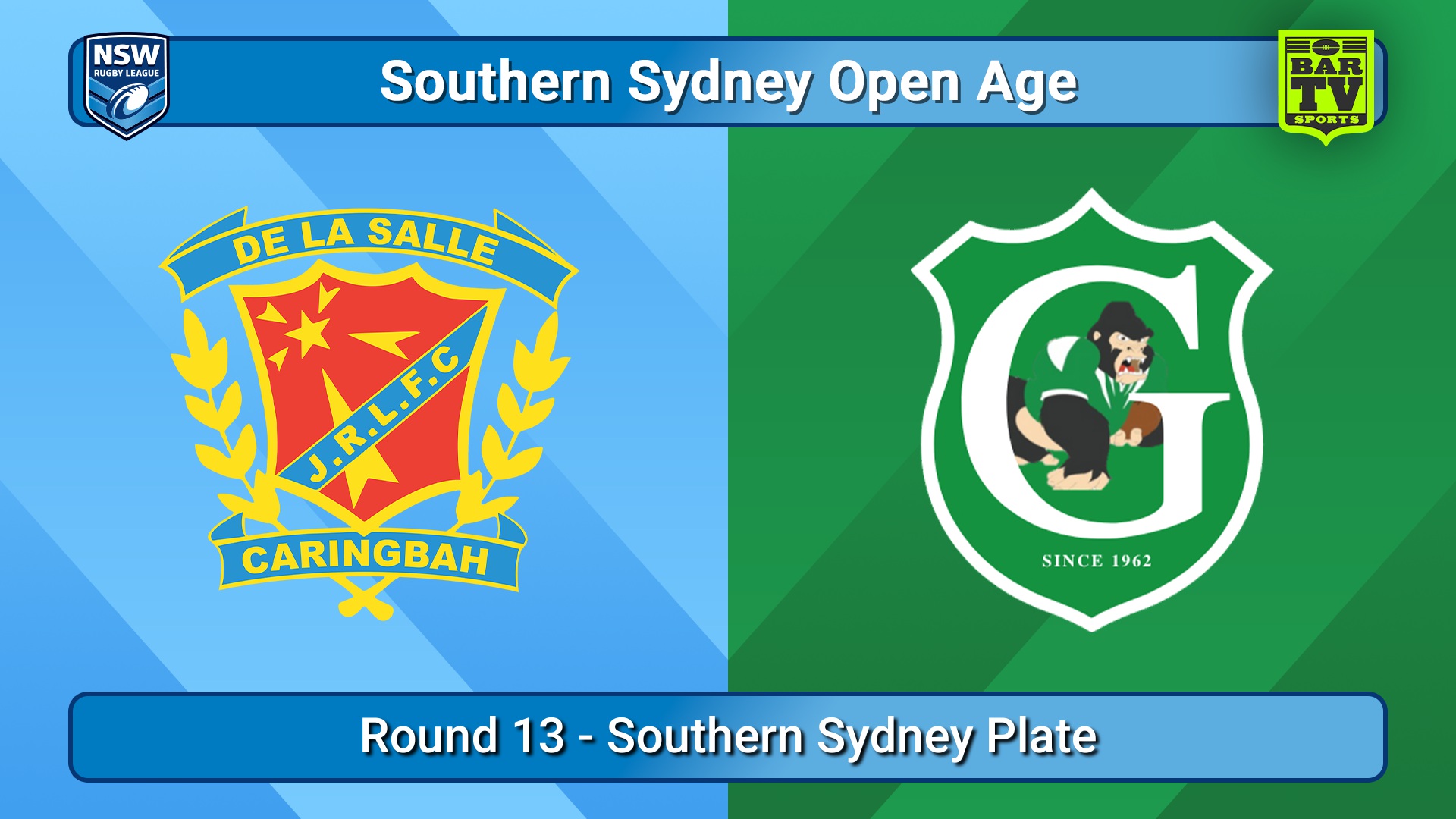 250719-video-S. Sydney Open Round 13 - Southern Sydney Plate - De La Salle v Gymea Gorillas Minigame Slate Image
