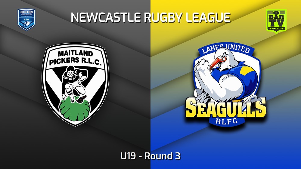 230410-Newcastle RL Round 3 - U19 - Maitland Pickers v Lakes United Seagulls Slate Image