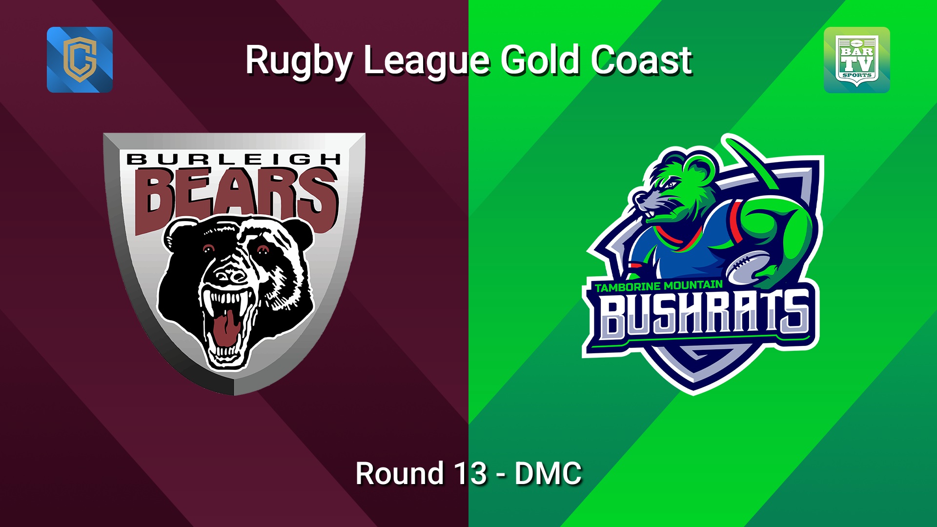 260628-video-Gold Coast Round 13 - DMC - Burleigh v Tamborine Mountain Bushrats Slate Image