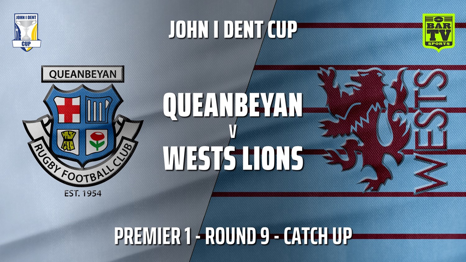 210716-John I Dent (ACT) Round 9 - Catch up - Premier 1 - Queanbeyan Whites v Wests Lions (1) Slate Image