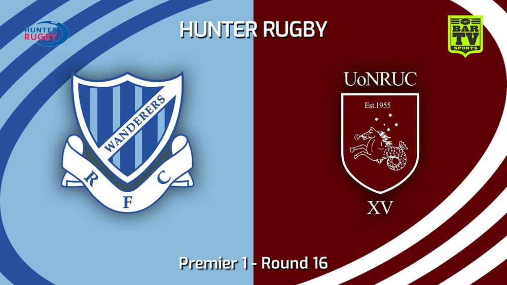 230805-Hunter Rugby Round 16 - Premier 1 - Wanderers v University Of Newcastle Slate Image